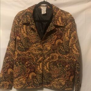 White Stag Multicolor Paisley Blazer